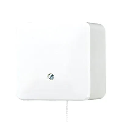 JUNG Zug-Wechselschalter 606ZAWW | Aufputz | Universal Zugschalter | 10AX 250V | Duroplast | IP20 | alpinweiß