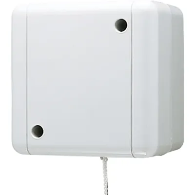 JUNG Zug-Wechselschalter 806ZW | Zugschalter Aufputz IP44 WG800 | 10AX 250V | Thermoplast | Schraubklemme | grau