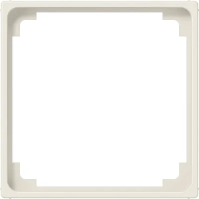 JUNG Zwischenrahmen A590Z 50x50mm | DIN 49075 | Thermoplast bruchsicher | Unterputz | glänzend cremeweiß RAL1013
