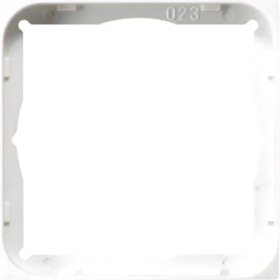 JUNG Zwischenrahmen AAT581ZWW für AeroTec 04 AS 500 A 500 A plus | Kunststoff Duroplast | alpinweiß RAL9010 | glänzend