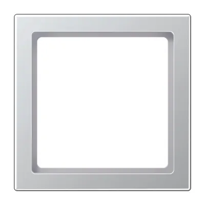 JUNG Zwischenrahmen AL2961Z5-L | 55x55mm | Adapterrahmen | Kunststoff matt | Aluminium | Unterputz