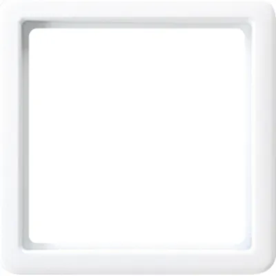 JUNG Zwischenrahmen CD561Z5WW | 55x55 mm | Kunststoff Duroplast | hochglänzend | Unterputz & Einbau | alpinweiß RAL9010