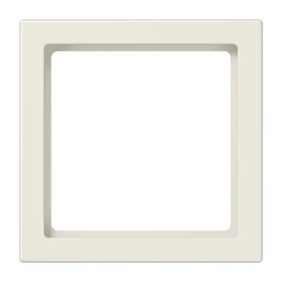 JUNG Zwischenrahmen LS961Z5 | 55x55mm Montagerahmen | Thermoplast glänzend | Unterputz & Einbau | cremeweiß RAL1013