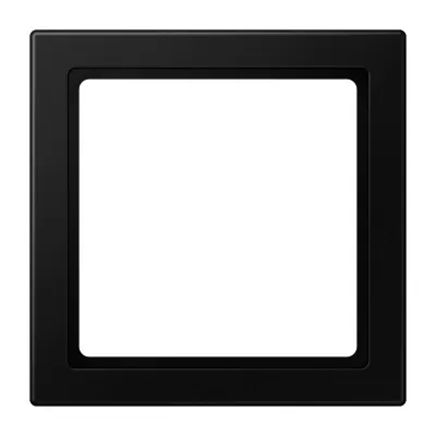 JUNG Zwischenrahmen LS961Z5SWM | 1-fach Einbaurahmen 55x55mm | Thermoplast | Unterputz | graphitschwarz matt