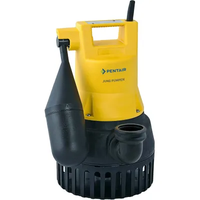 Jung U5 KS NIRO Schmutzwasserpumpe JP09387 | 230V | 4m Kabel | Edelstahl | Schaltautomatik | Kellerentwässerung