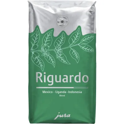 Jura Kaffeebohnen 72068 Riguardo Blend | 100% Arabica | kräftig & würzig | Bio Fairtrade | 250g Bohnen