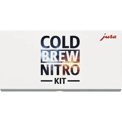 JURA Cold Brew Nitro Kit (EB) 24337 | Zubehörset für Kaffeevollautomaten | Cold Brew Zubereitung | inkl. Glastrinkhalme