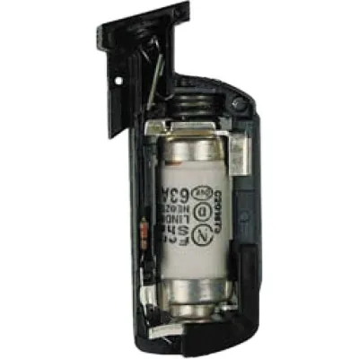 K-Electric Steckersatz 3x25A 10 2625 | D0-Sicherungseinsatz | Blinkmelder | gG Schutz | 50-400V AC/DC | gelb