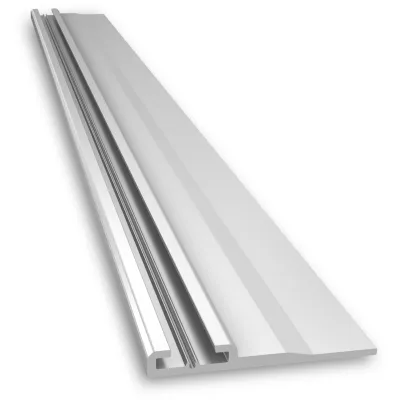 K2 Systems Grundplatte SingleBoard 2.10 m 2002935 | Dachhaken Schrägdach | Aluminium unbehandelt | mit Montageplatte