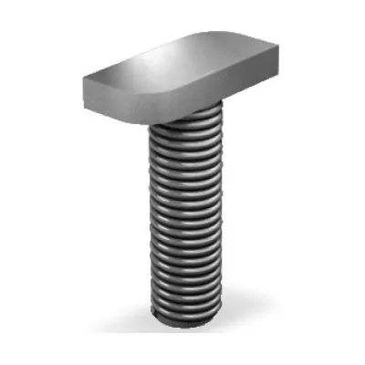 K2 Systems Hammerkopfschraube 1000041 M10x30 28/15 | Edelstahl A2 | für Montageschiene | rostfrei | 30 mm