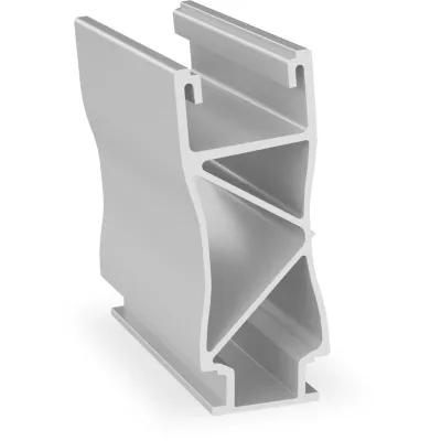 K2 Systems Adapter MiniFive MK2 Front 2004212 | MiniRail Modulstütze | 5° Neigung | 90 mm | Aluminium unbehandelt