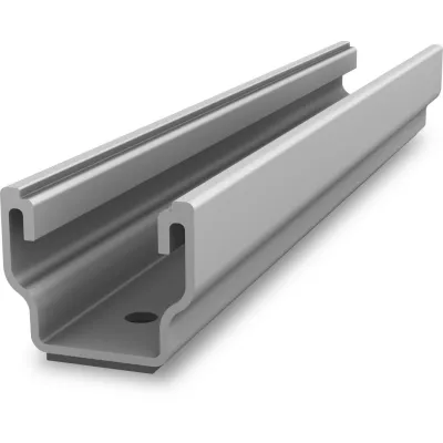 K2 Systems Montageschiene MultiRail 25 | 2002793 | Kurzschiene Trapezblech 250mm | Aluminium | horizontal | EPDM