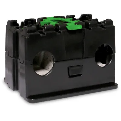 K2 Systems PVX Multimount 2003137 | Kabelmanagement Flachdach Halterung | UV-beständig | 150x100x115 mm | 80% recycelt