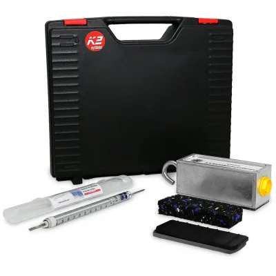 K2 Systems Reibwertermittlungsklotz 2002620 | Prüfgewicht Dach | Reibungskoeffizient messen | mit Tiefenmaß | imperial