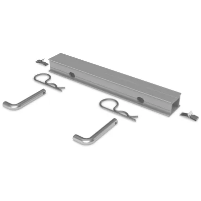 K2 Systems Schienenverbinder Set 2004123 | Dome 6.10 Connector | Aluminium Edelstahl | inkl. Potenzialausgleich | 195 mm