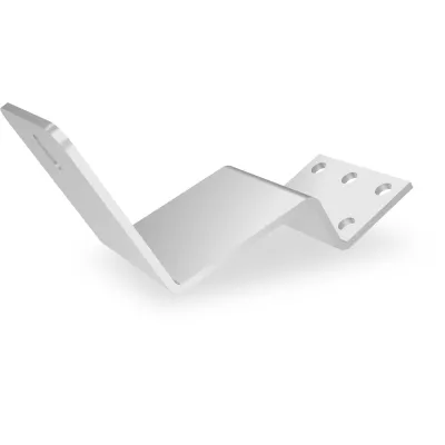 K2 Systems Dachhaken Biberschwanz SingleRail 2004416 | Stahl verzinkt | verstellbar | 75x4 mm