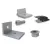 Bild: K2 Systems Zubehör-Set 2002082 | MultiAngle System Verbinder Dreieck | Aluminium | Befestigungsmaterial enthalten