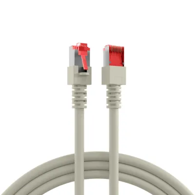 EFB Patchkabel Cat.6 K5510.50 | RJ45 S/FTP | 50m | LSZH halogenfrei | vergoldete Kontakte | grau