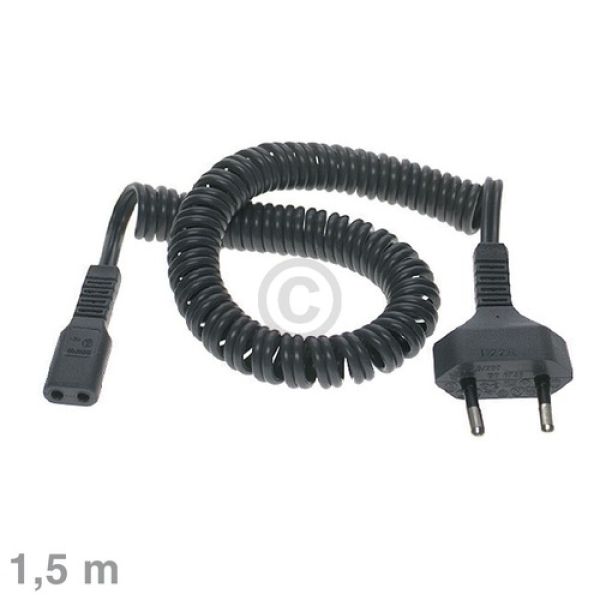 Kabel Ladekabel Netzkabel 1,5m Rasierer Universal 67030305 - Rasierer