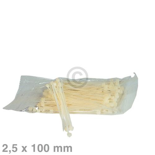 Bild: Kabelbinder 2,5x100mm natur