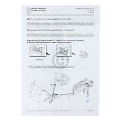 Kabelsatz für Heizpumpe 00654575 12038602