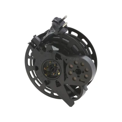 Kabeltrommel 7 m; 1mm²; Eurostecker; Flachleitung 00751935