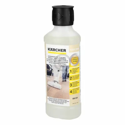 Kärcher Bodenpflege Reiniger RM 534 | für Holz, Parkett, Laminat, Kork | 500ml | streifenfrei, Citrusduft