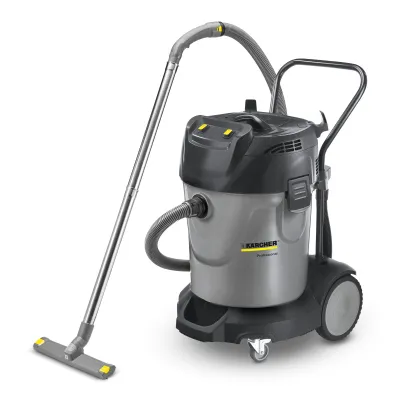 Kärcher Nass-Trockensauger NT 70/2 1.667-269.0 | 2400W | 70L Behälter | Industriesauger | Patronenfilter | Schwarz/Grau
