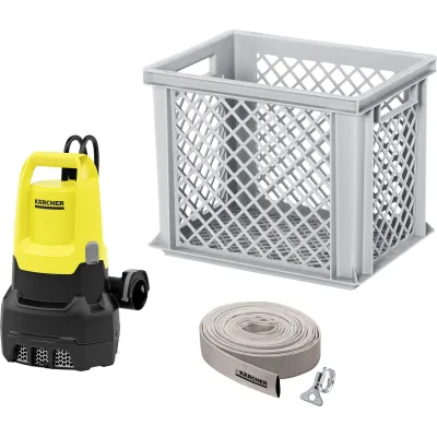 Kärcher Abwassertauchpumpe SP 22.000 Flood Box | Schmutzwasserpumpe | 22.000 l/h | 10 m Schlauch