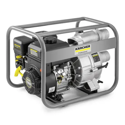 Kärcher Schmutzwasserpumpe WWP 45 1.042-210.0 | Benzinmotor | 45 m³/h | 5,1 kW | 30 mm Partikel | 25 m Förderhöhe