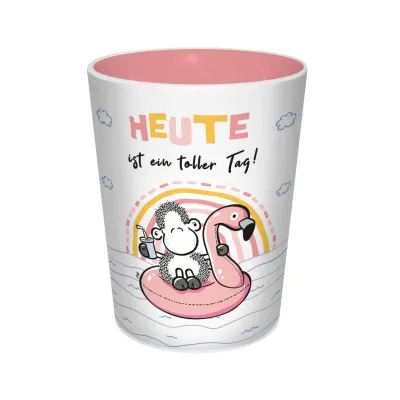 Gedalabels Kaffeebecher Sheepworld Flamingo 17892 | Keramik | 280ml | mikrowellengeeignet | spülmaschinengeeignet