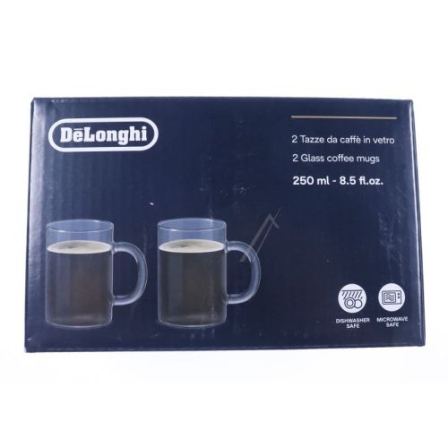Bild: Kaffeegläser für DeLonghi Kaffeemaschine AS00001755 250ml, 2er Set