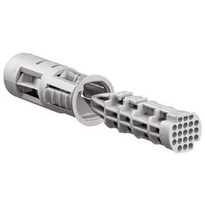 KAISER Mini-Geräteträger 1159-50 | WDVS Befestigung wärmebrückenfrei für Fassaden | bis 3 kg | 80 mm