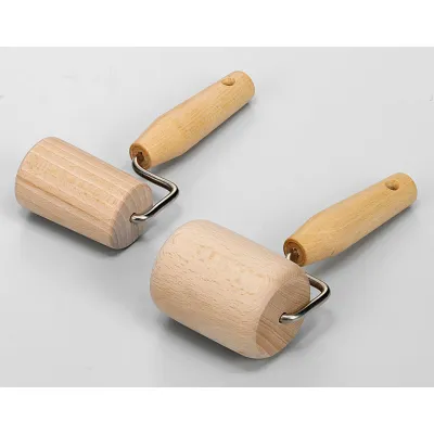 ORIGINAL KAISER Backform-Roller 23.0076.9691 | konisch | Holz & Edelstahl | Pâtisserie | 23x8x4,5 cm | Natur
