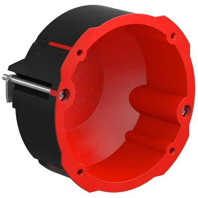 KAISER Brandschutz-Gerätedose 9498-77 Quickbox HWD 90 | Hohlwand | E90 | EI30-EI90 | 83x83x50mm | IP3X | Kunststoff weiß