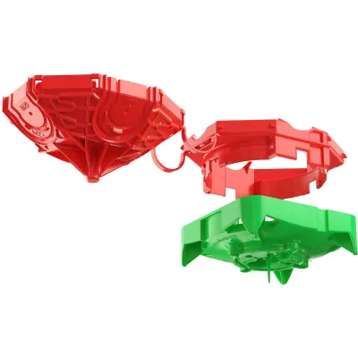 KAISER Deckendose Betonbau 1249-12 | Verbindungsdose 45° | Ø 35 mm | 2-teilig | IP3X | halogenfrei | Kunststoff | rot