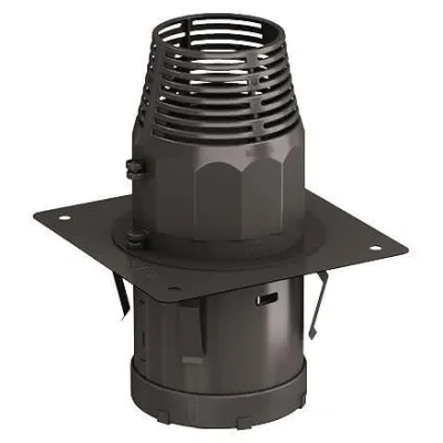 KAISER Deckenschott DS 90/120 mm 9459-06 | Brandschutz F90 | rund Ø150 mm | für Massivdecken | PVC-Rohre bis M50