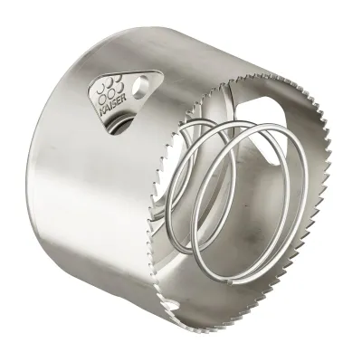 KAISER PROFI Fräskrone 1081-11 | Lochsäge Ø68mm | Schnitttiefe 32mm | mit Auswerfer-Feder | für Gipskarton & Holz