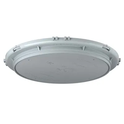 KAISER Frontteil HaloX 180 | 1282-06 | Deckenauslass rund | 180mm Einbaudurchmesser | für Ortbeton | Zubehör Leuchten