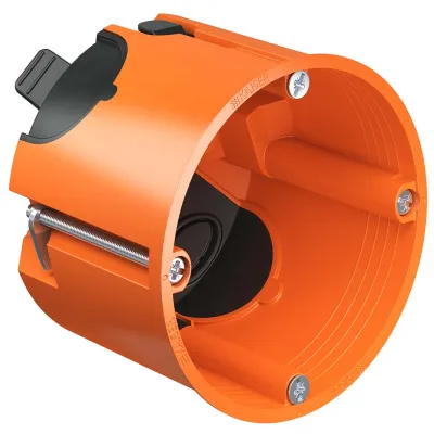 Kaiser Hohlwand Geräte-Verbindungsdose O-range ECON64 9264-22 | luftdicht | Ø 68mm | Tiefe 62mm | IP3X | orange | 1 Stück