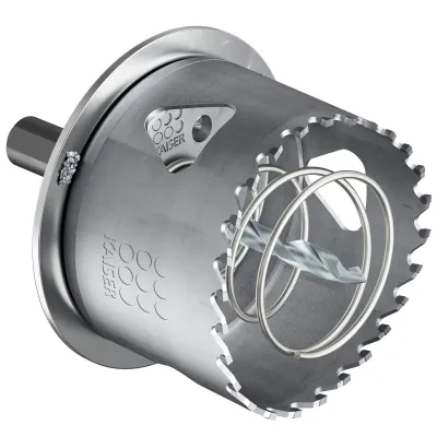 KAISER EXPERT HM-Fräser 1082-30 | Lochsäge Ø68mm | Randsenker | 35mm Tiefe | für Gipskarton & Holz