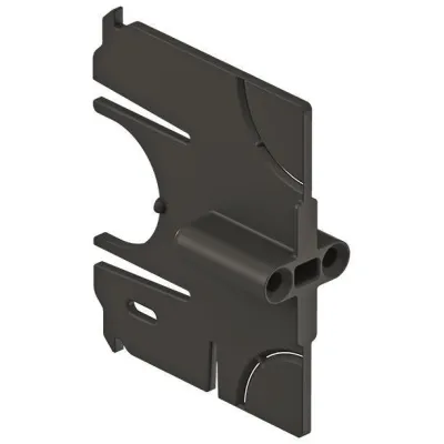 KAISER Hohlwand Trennsteg 5000 | O-range® | mit 2 Schraubdomen | Kunststoff | IP3X | Einbau Hohlwand | für Gerätebecher