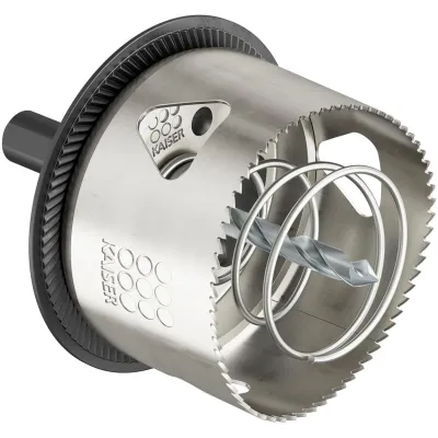 KAISER Lochsäge 1081-10 PROFI Ø 68 mm | Randsenker | Sechskantaufnahme | 32 mm Schnitttiefe | für Gipskarton, Holz