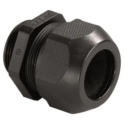 KAISER Kabelverschraubung 1545.20.13 M20x1,5 | IP68 | Polyamid PA | 8-13mm Kabeldurchmesser | schwarz RAL9005