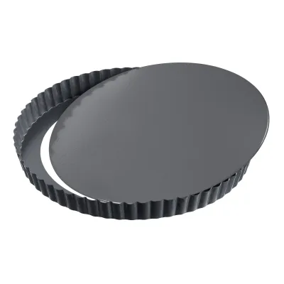 Kaiser Quicheform La Forme Plus 28 cm | mit Hebeboden | antihaft | schnittfest | emailliert | Made in Germany