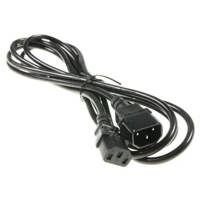 Kaltgeräte-Verlängerungskabel für Geschirrspüler COM 3,0m schwarz