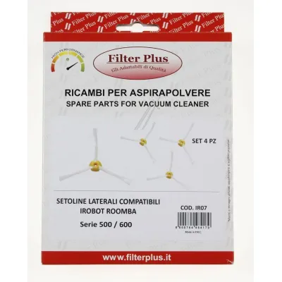 Kantenbürsten-Set für Staubsauger Filter Plus ART223295 4er-Set