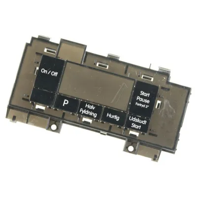 Kartenschlitten für Beko Geschirrspüler 1780473100 Halter, Knopf