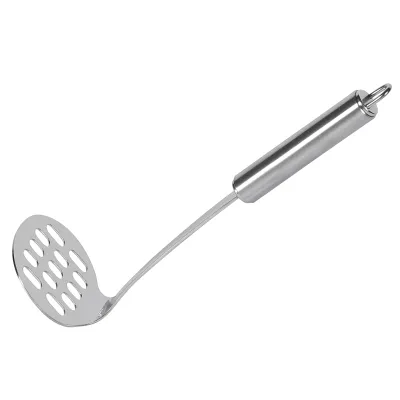 my basics Kartoffelstampfer Edelstahl 18/8 | 25 cm | silberfarben | spülmaschinengeeignet | Küchenhelfer