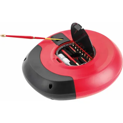 Cimco Kabeleinziehsystem 141620 Kati-Blitz Compact 2.0 | Kabel Einziehhilfe 20m Glasfaser | Kurbelfunktion | Zubehör Set